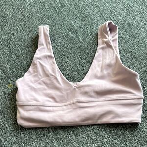 lululemon athletica Light Pink Sports Bra